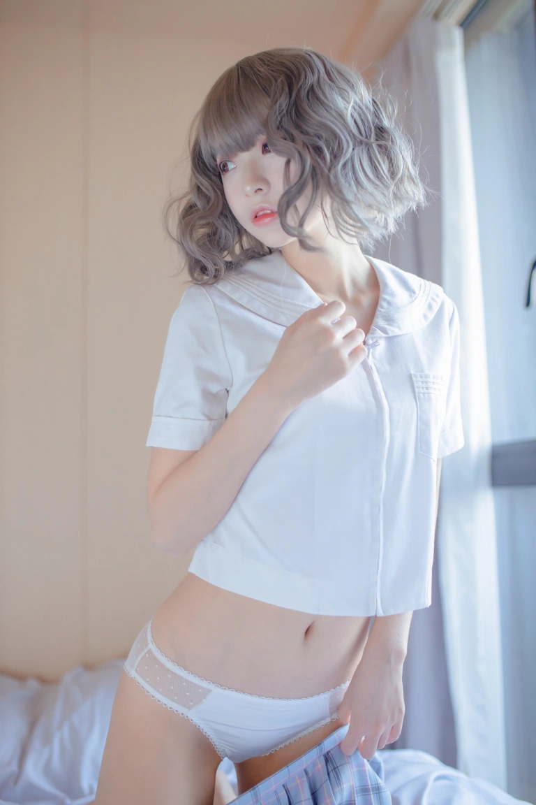 《思绪本 jk》｜疯猫ss · 33张写真