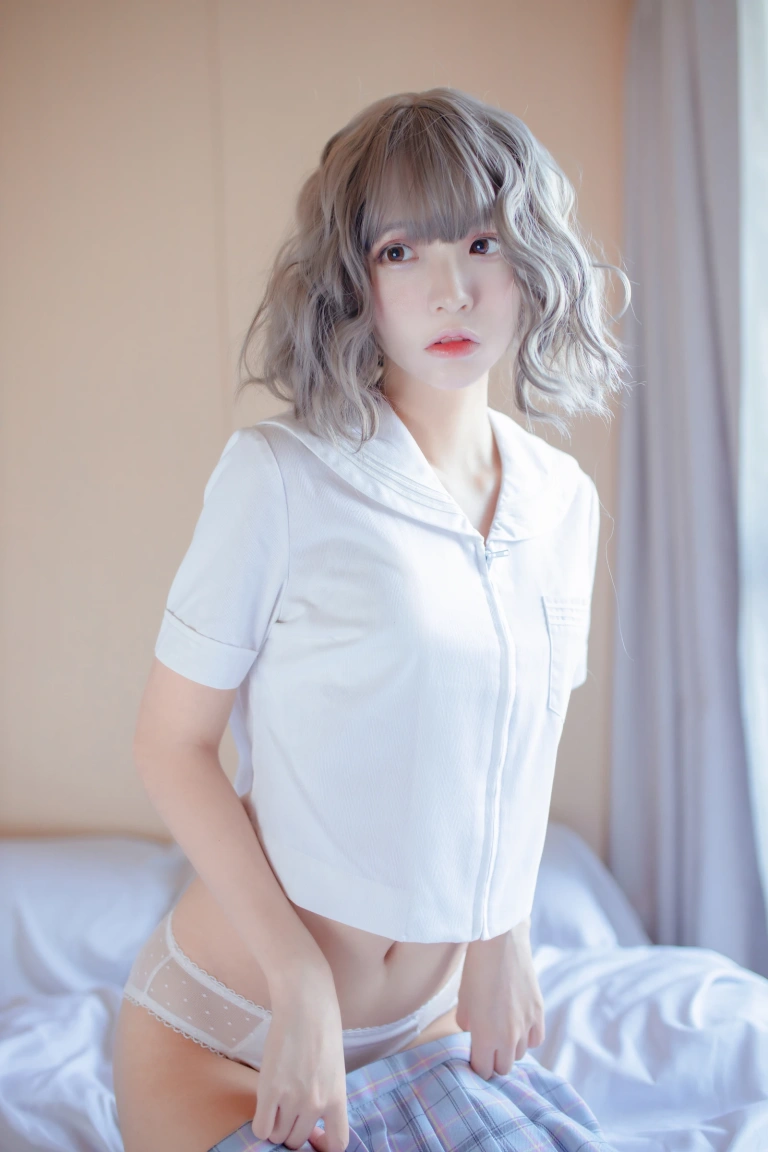 《思绪本 jk》｜疯猫ss · 33张写真