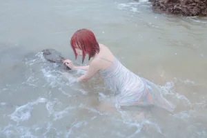 《思绪本 礁石人鱼》｜疯猫ss · 30张写真
