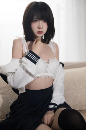 《病娇JK》｜疯猫ss · 40张写真