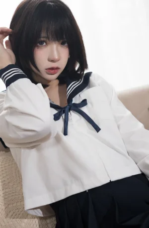 《病娇JK》｜疯猫ss · 40张写真