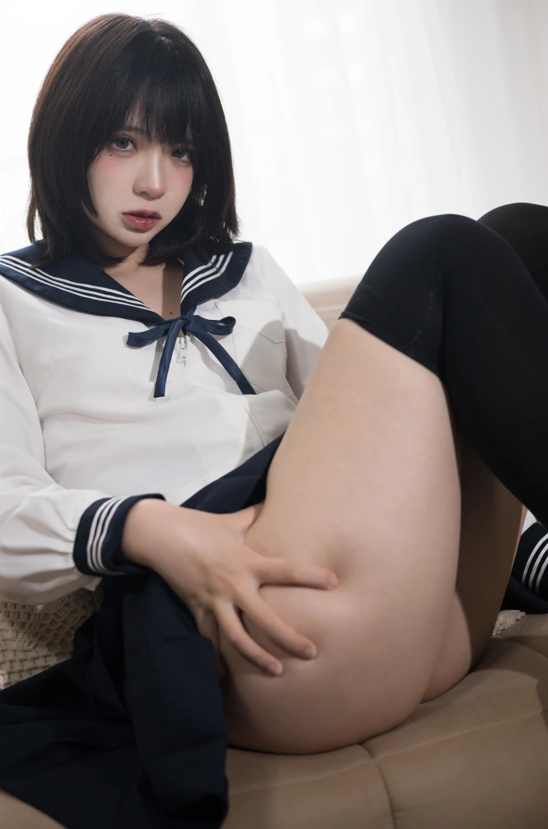 《病娇JK》｜疯猫ss · 40张写真