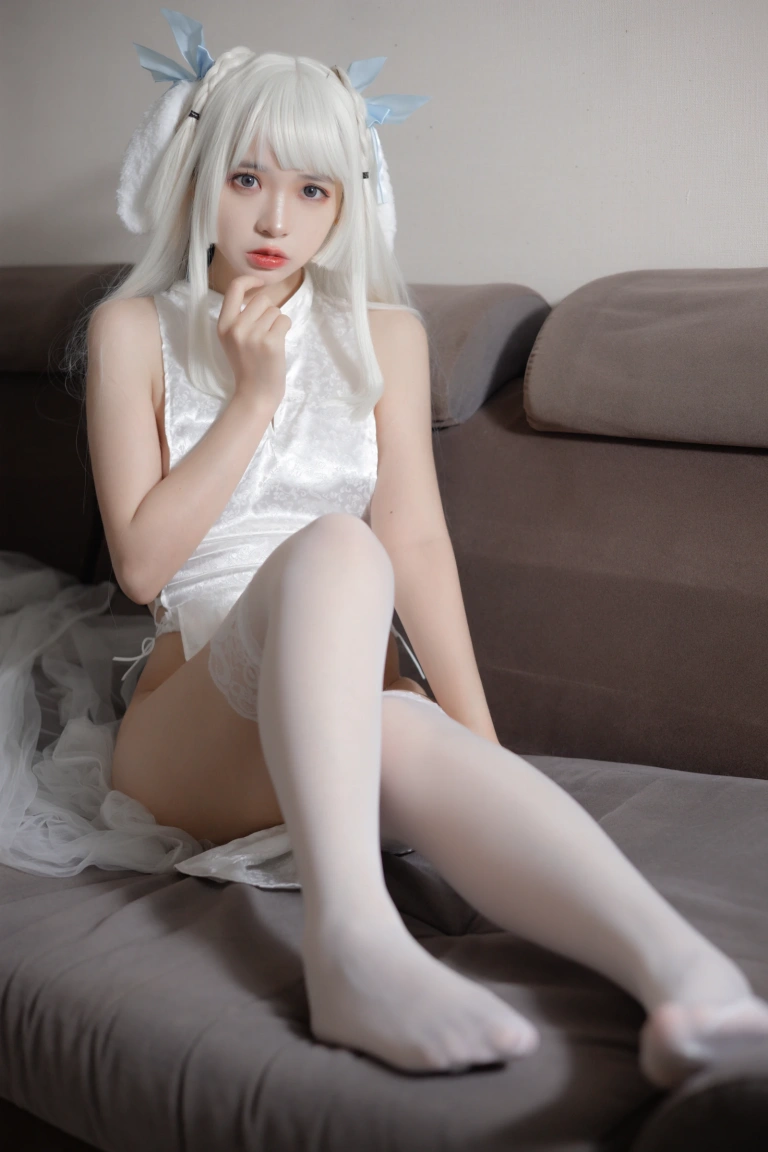 《白旗袍》｜疯猫ss · 40张写真