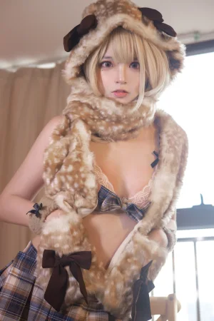 《2022新春生日本02 麋鹿少女》｜疯猫ss · 80张写真
