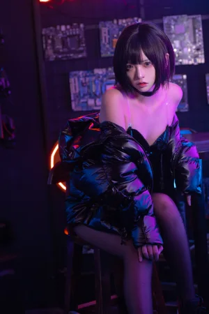 《赛博少女》｜疯猫ss · 40张写真
