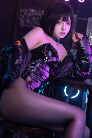 《赛博少女》｜疯猫ss · 40张写真
