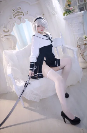 《2b》｜疯猫ss · 53张写真