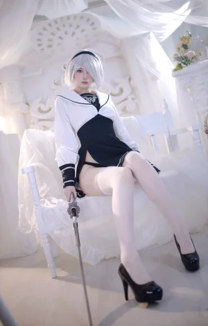 《2b》｜疯猫ss · 53张写真