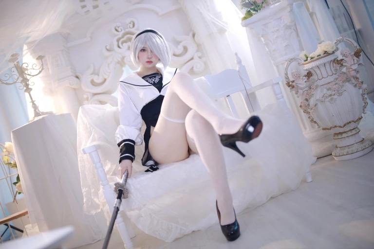 《2b》｜疯猫ss · 53张写真