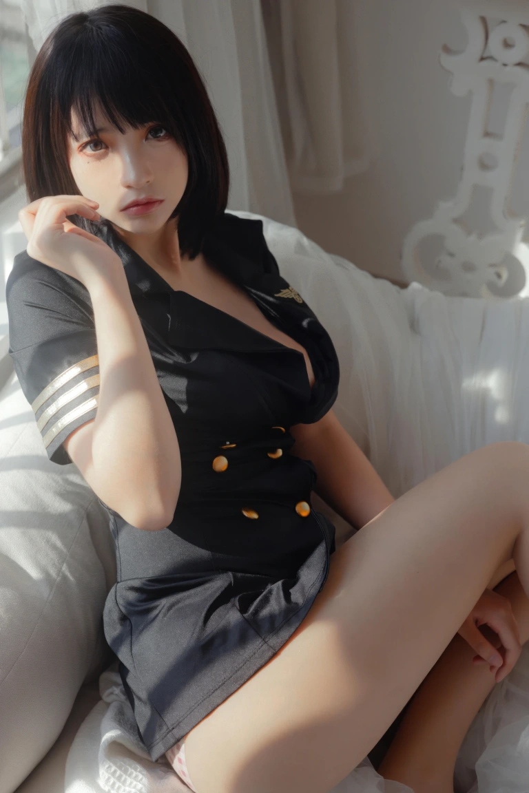 《黑色制服》｜疯猫ss · 40张写真