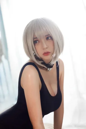 《白发束缚死库水》｜疯猫ss · 40张写真