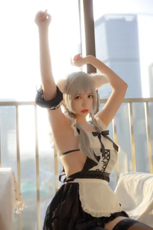 《夕女仆》｜疯猫ss · 40张写真