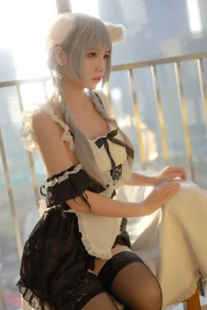《夕女仆》｜疯猫ss · 40张写真