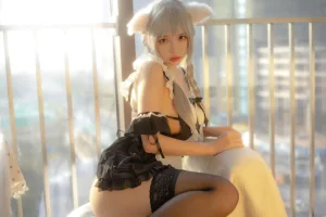 《夕女仆》｜疯猫ss · 40张写真