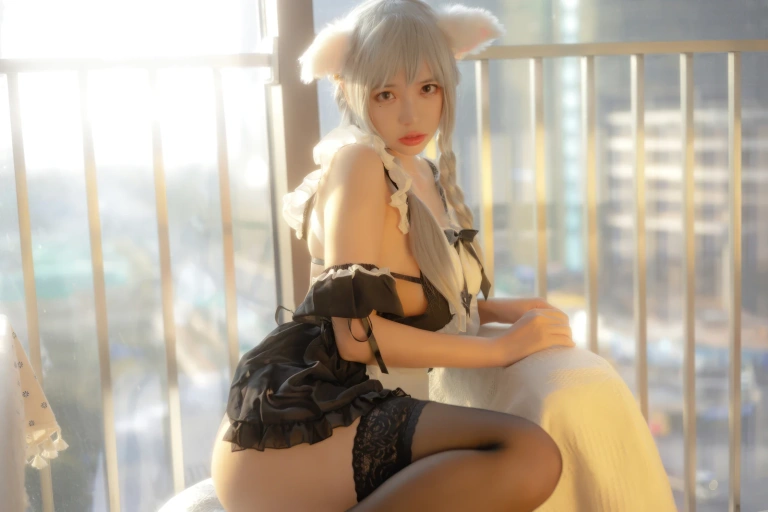 《夕女仆》｜疯猫ss · 40张写真