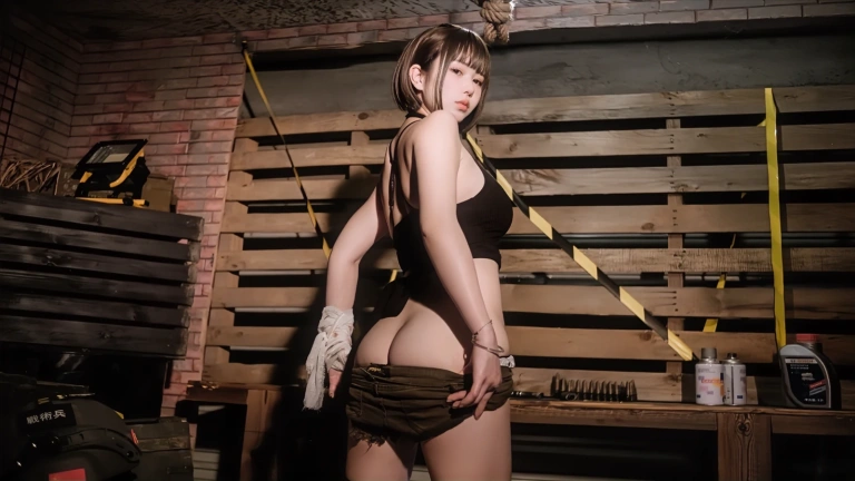《短发女特工》｜Tina很妖孽呀 · 42张写真