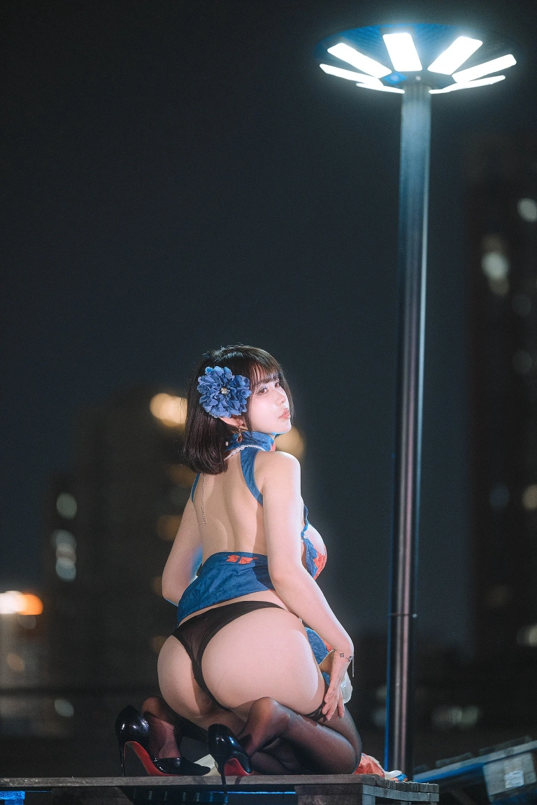 《碧蓝航线 建武旗袍》｜Tina很妖孽呀 · 39张写真