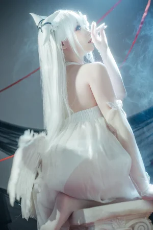 《碧蓝航线 埃姆登 双黑白夜之主》｜Tomoyo酱&焖焖碳 · 29张写真