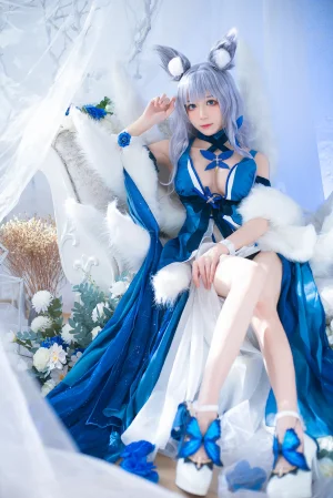 《碧蓝航线 信浓礼服》｜Tomoyo酱 · 22张写真