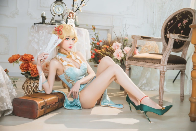 《G36旗袍》｜Tomoyo酱 · 30张写真