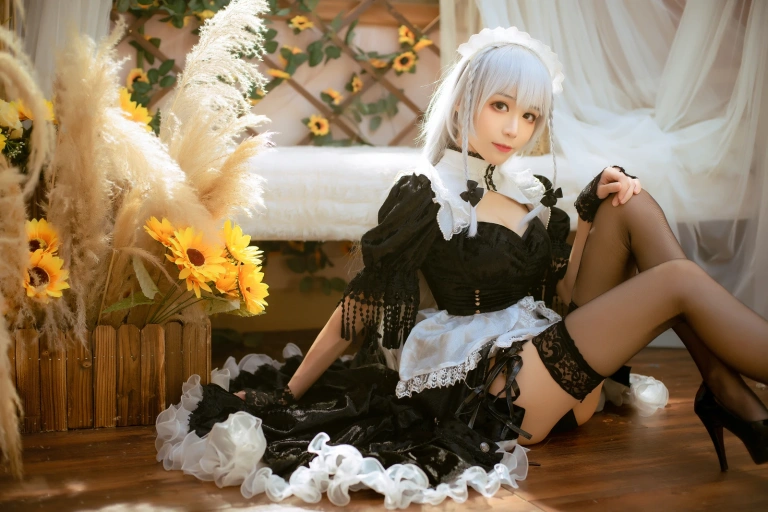 《碧蓝 赫敏女仆》｜Tomoyo酱 · 23张写真