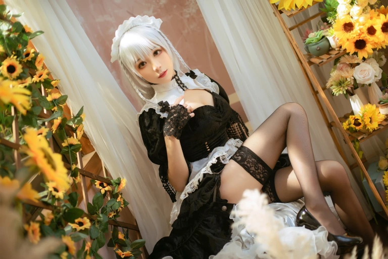 《碧蓝 赫敏女仆》｜Tomoyo酱 · 23张写真