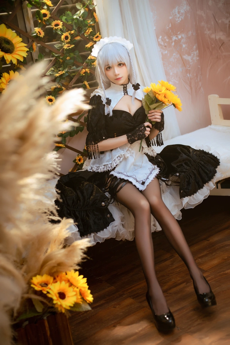 《碧蓝 赫敏女仆》｜Tomoyo酱 · 23张写真