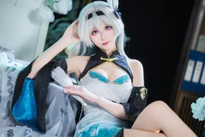 《碧蓝航线 流萤旗袍》｜Tomoyo酱 · 24张写真