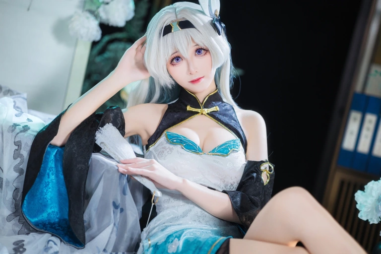 《碧蓝航线 流萤旗袍》｜Tomoyo酱 · 24张写真