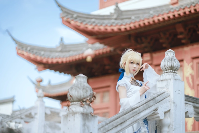 《saber 旗袍》｜封疆疆v · 34张写真