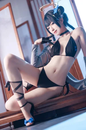 《碧蓝档案 妃咲 泳装》｜封疆疆v · 30张写真