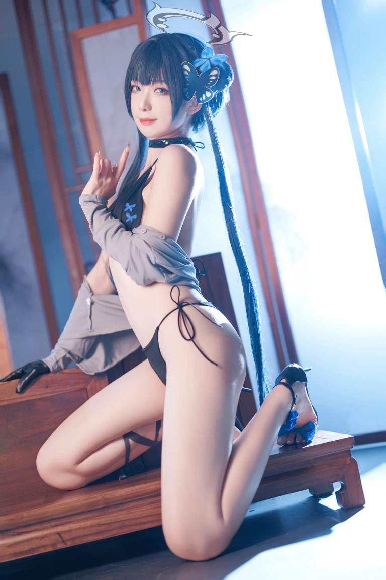 《碧蓝档案 妃咲 泳装》｜封疆疆v · 30张写真