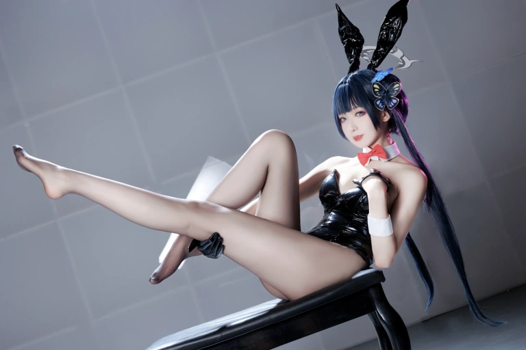 《碧蓝档案 妃咲 兔女郎》｜封疆疆v · 30张写真