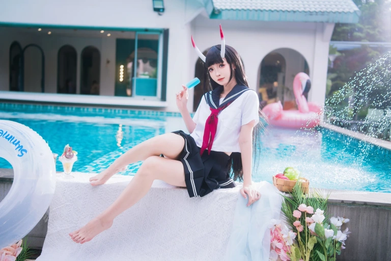 《能代x酒匂泳装》｜封疆疆v&祖木子 · 43张写真