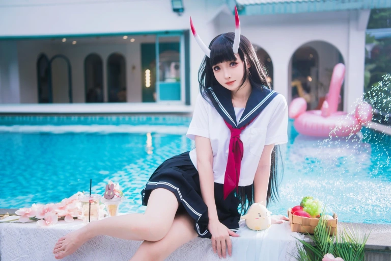 《能代x酒匂泳装》｜封疆疆v&祖木子 · 43张写真