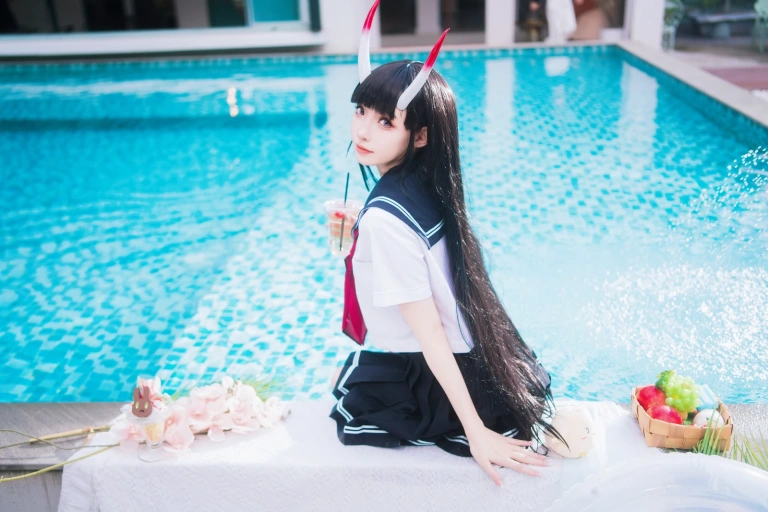 《能代x酒匂泳装》｜封疆疆v&祖木子 · 43张写真