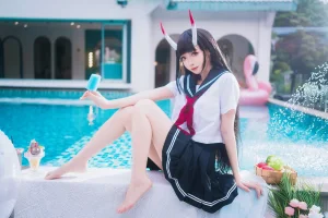 《能代x酒匂泳装》｜封疆疆v&祖木子 · 43张写真