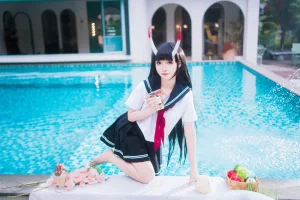 《能代x酒匂泳装》｜封疆疆v&祖木子 · 43张写真