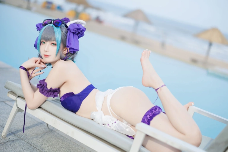 《柴郡泳装》｜封疆疆v · 36张写真