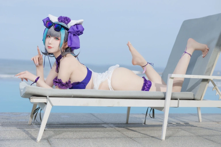 《柴郡泳装》｜封疆疆v · 36张写真