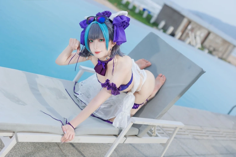 《柴郡泳装》｜封疆疆v · 36张写真