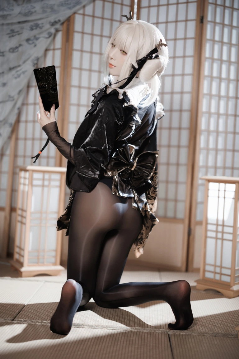 《NIKKE 白兔布兰儿 和服》｜封疆疆v · 40张写真