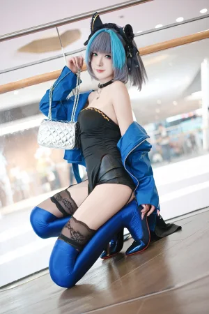 《碧蓝航线 柴郡常服》｜封疆疆v · 27张写真