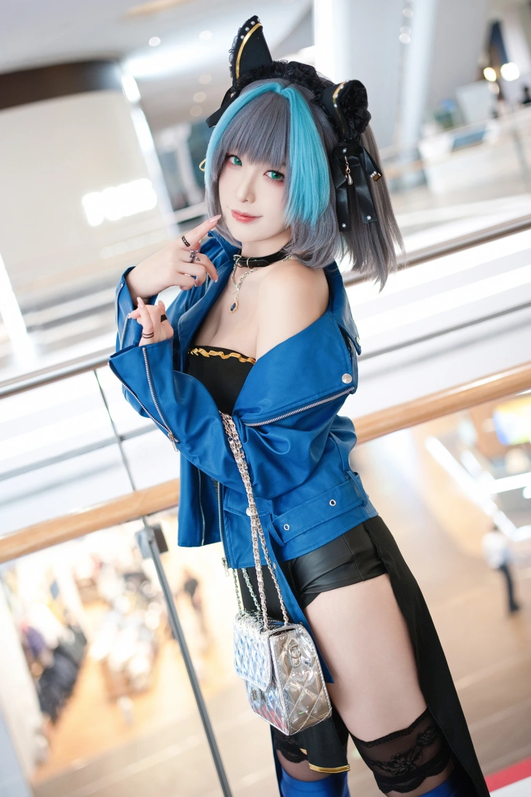 《碧蓝航线 柴郡常服》｜封疆疆v · 27张写真