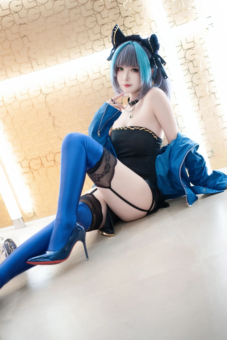 《碧蓝航线 柴郡常服》｜封疆疆v · 27张写真