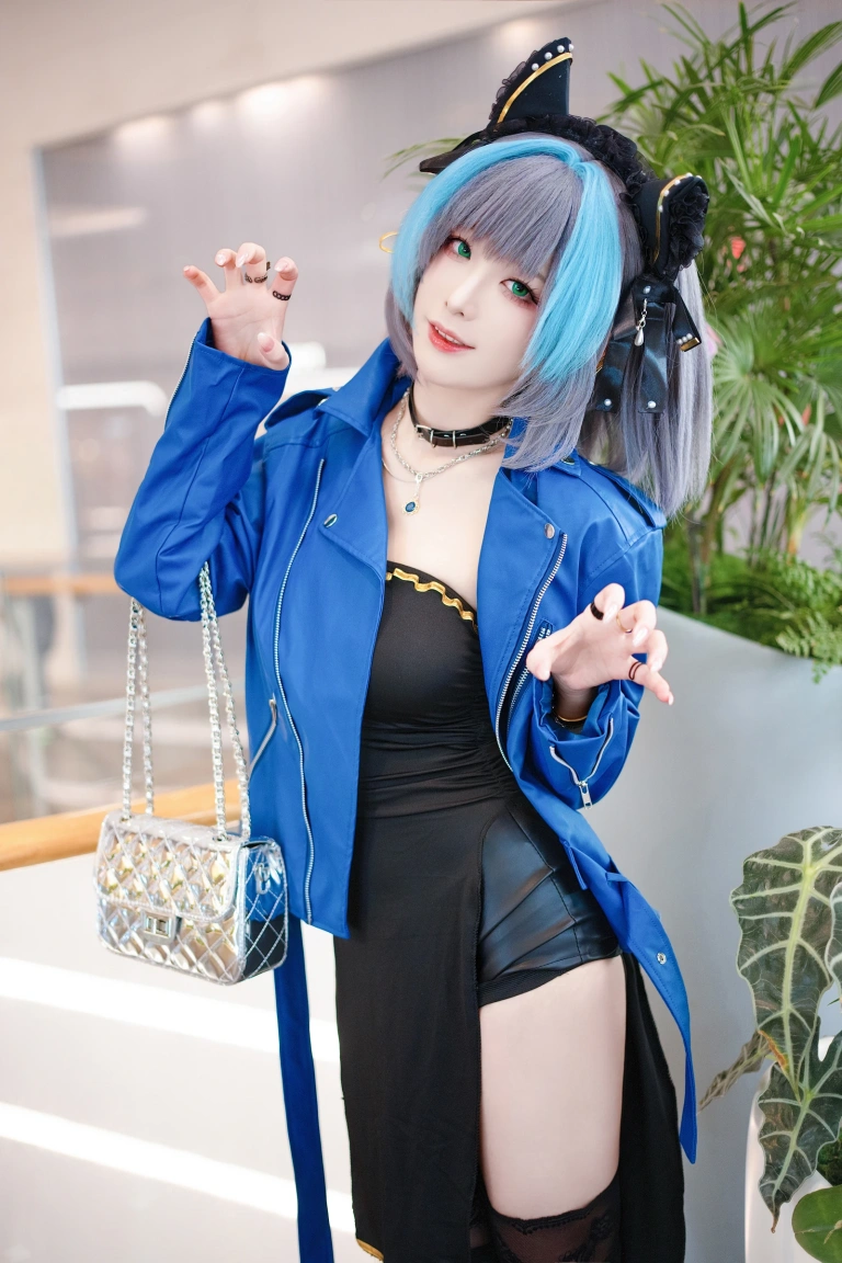 《碧蓝航线 柴郡常服》｜封疆疆v · 27张写真