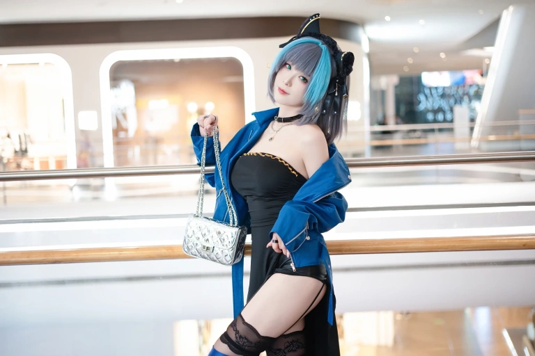 《碧蓝航线 柴郡常服》｜封疆疆v · 27张写真