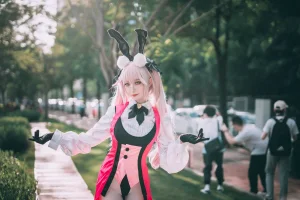 《FGO：光之高扬斯卡娅兔女郎场照》｜封疆疆v · 27张写真