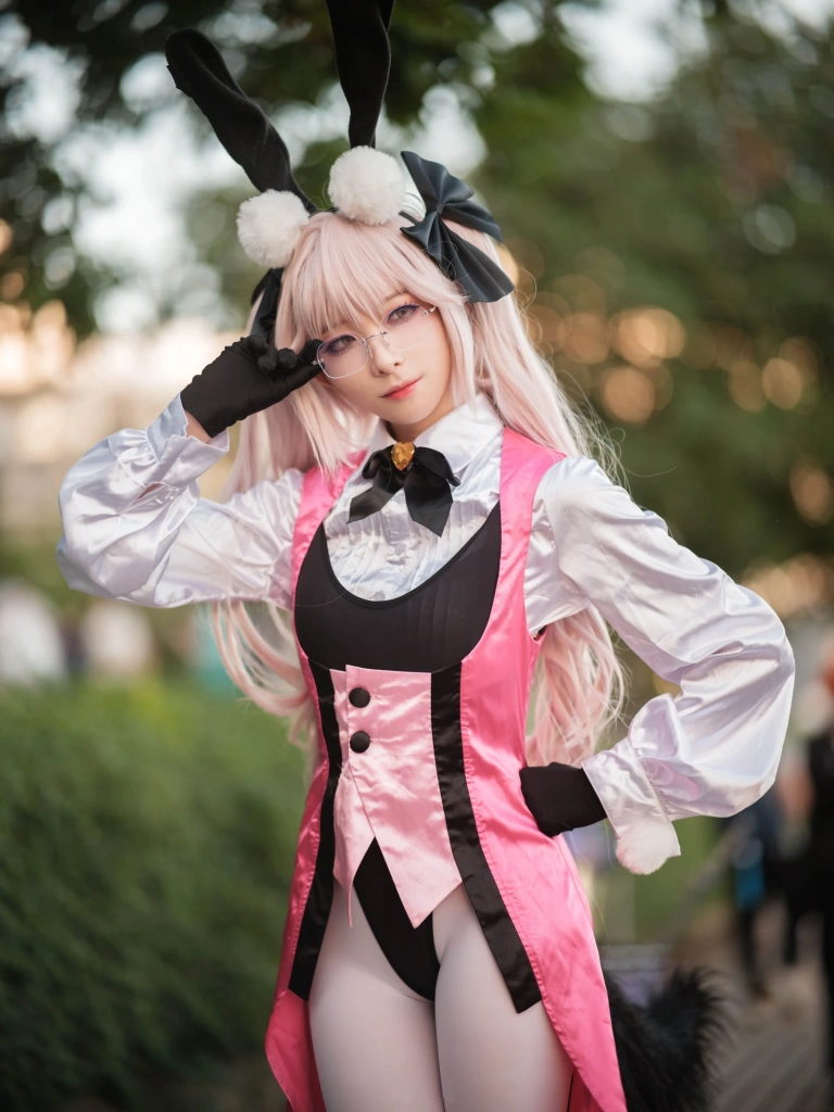 《FGO：光之高扬斯卡娅兔女郎场照》｜封疆疆v · 27张写真