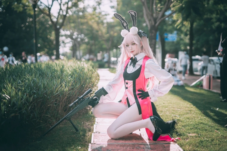 《FGO：光之高扬斯卡娅兔女郎场照》｜封疆疆v · 27张写真